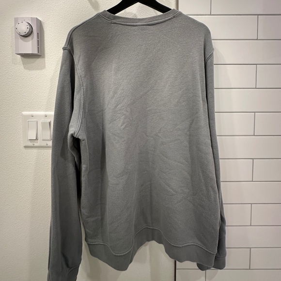 Nike gray logo crewneck - size L - Picture 3 of 4
